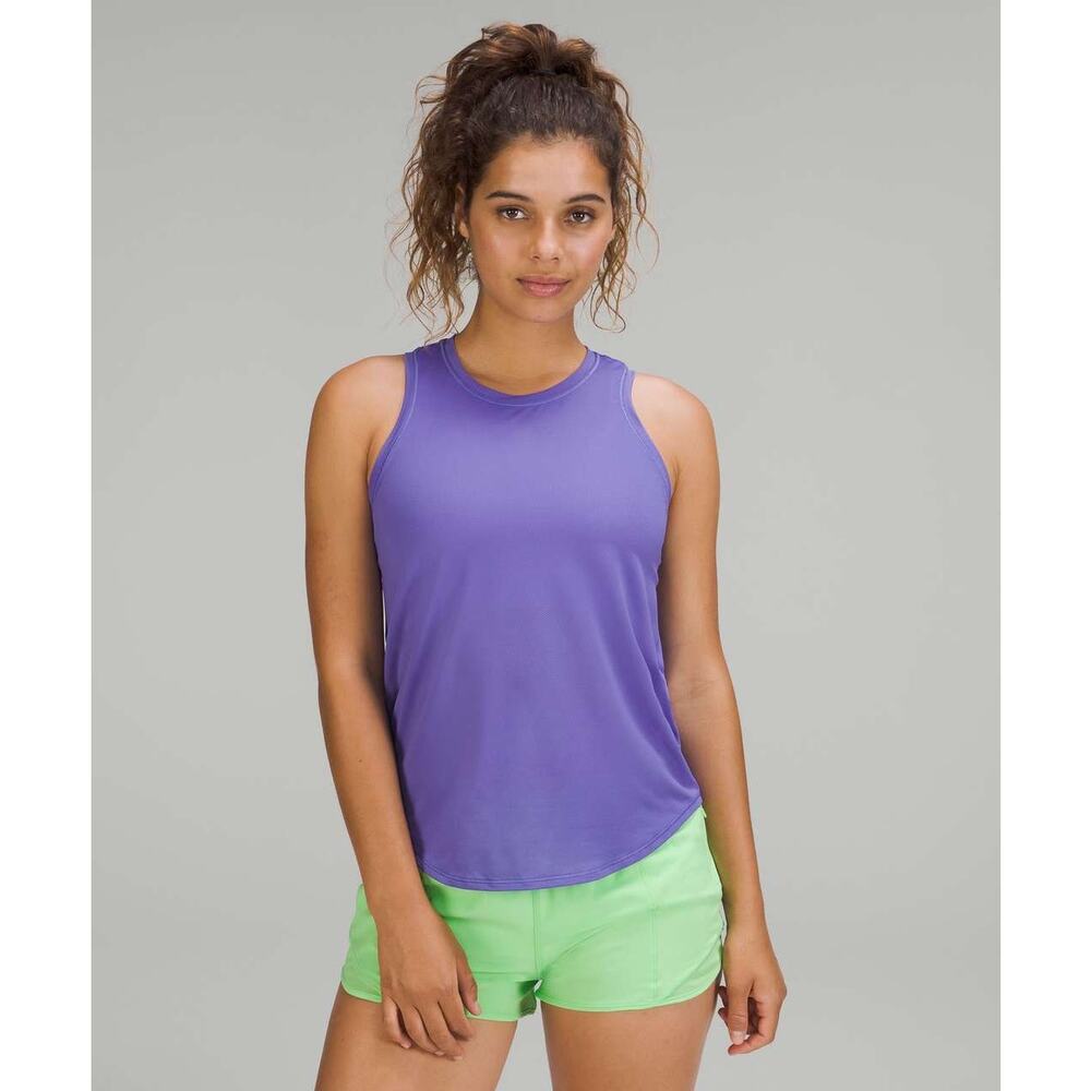 Lululemon High-Neck Running and Training Tank Top Purple Size 6
